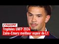 Trophées UNFP 2024 - Warren Zaïre-Emery (PSG) élu meilleur espoir de L1