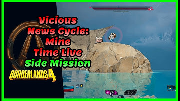 Borderlands 4: Side Mission Vicious News Cycle: Mine Time Live