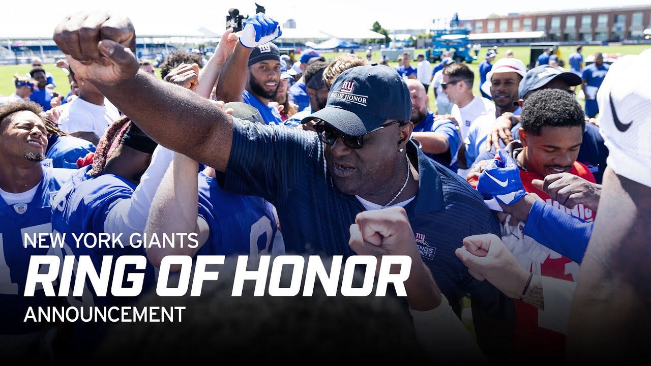 Giants REVEAL 2022 Ring of Honor Inductees 