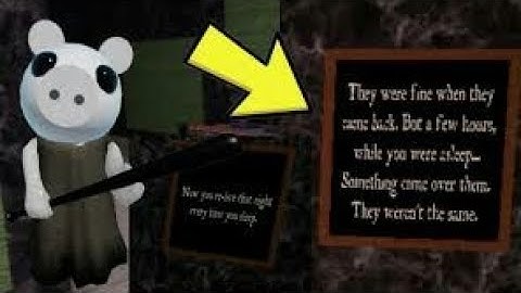 PIGGY SECRET NOTES MEANING(DISTORTED MEMORY)