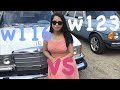 Mercedes Benz w116 vs w123