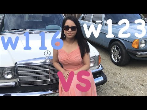 Mercedes Benz W116 Vs W123 Youtube