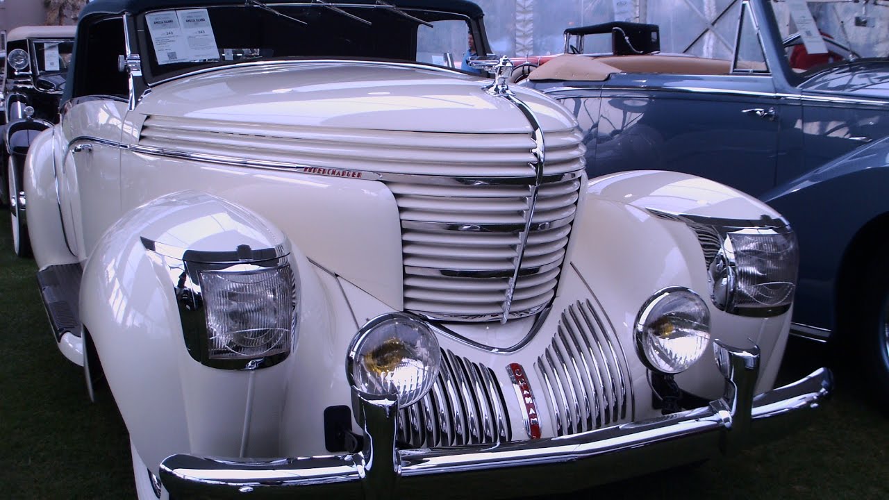 1938 Graham Cabriolet Custom White AmeliaIsland031017
