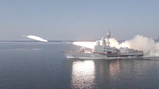 Japan Panic Russian Warships Fire Moskit Cruise Missiles At Targets In The Sea Of Japan