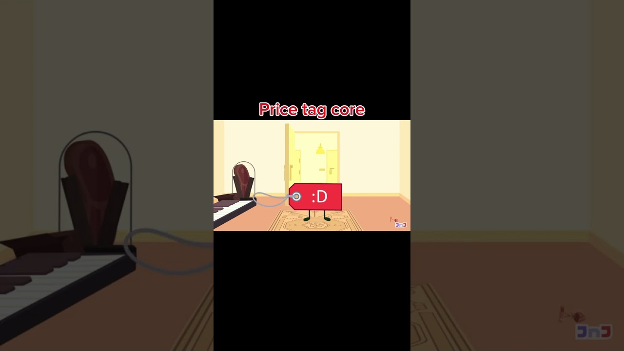 Price tag core #objectshowscommunity @BFDI