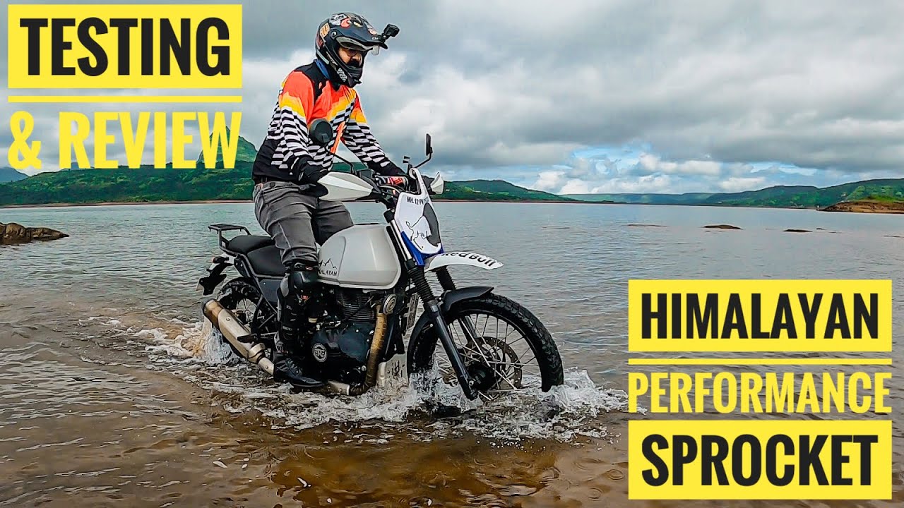 Performance Sprocket For Royal Enfield Himalayan Ride, Test & Review