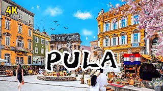 PULA Walking Tour: A fascinating walking tour experience, Croatia, beautiful city 4K