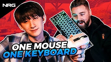 Apex Legends, but aceu uses the keyboard and Rogue uses the mouse