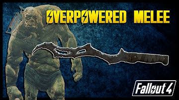 Fallout 4 - Ancient Behemoth One Hit Melee Kill