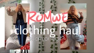 ROMWE HUGE CLOTHING HAUL - are they a scam? (honest review)