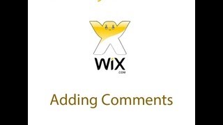 Wix my Website: How to add social comments in Wix HTML5 Editor