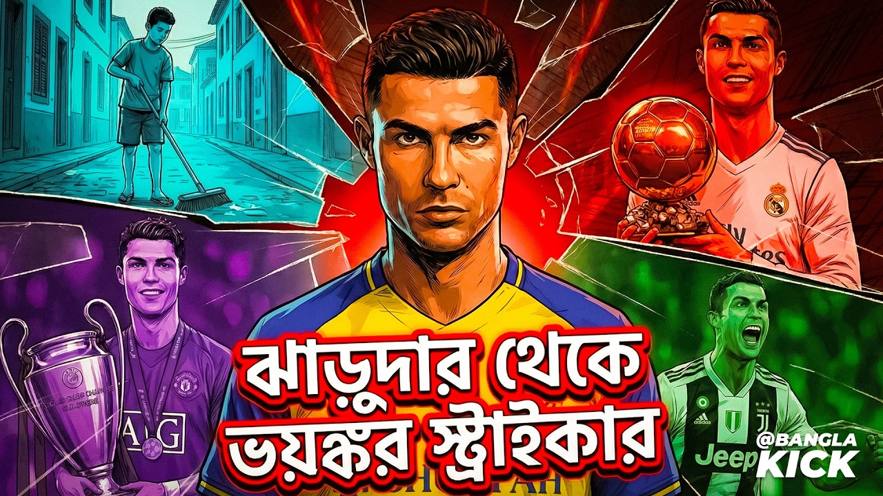 Cristiano Ronaldo: কীভাবে একজন Winger হয়ে উঠলেন ফুটবল ইতিহাসের DEADLIEST Weapon? ⚽🔥