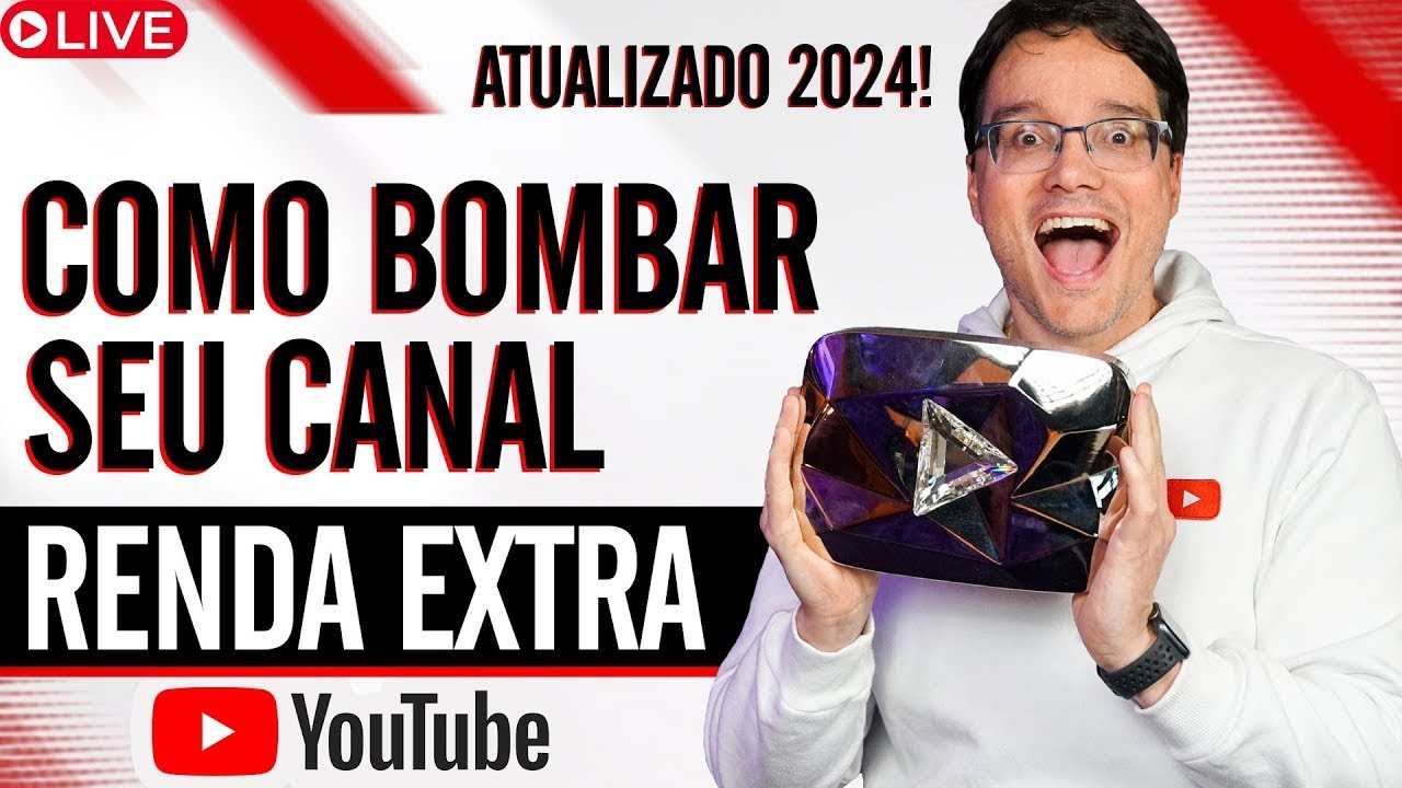 COMO CRESCER SEU CANAL NO YOUTUBE E GERAR RENDA EXTRA AINDA EM 2024 [Ep ...