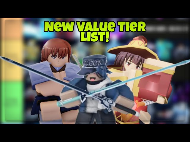 YBA] Updated YBA Value Tier List Based On Trello! (Including New Limiteds!)  