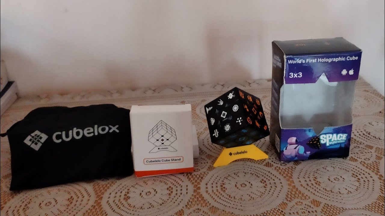 Unboxing World's First Holographic Rubik's Cube 3x3 From Cubelox ...