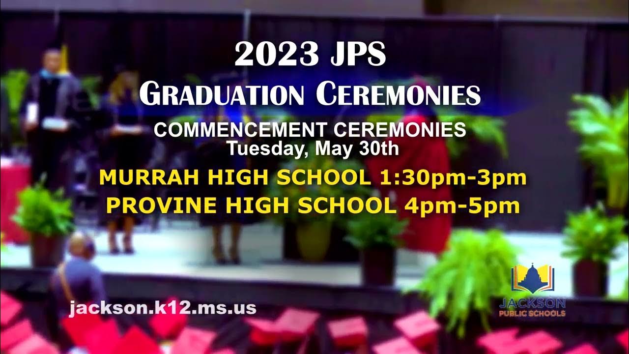 2023 JPS GRADUATION CEREMONIES YouTube