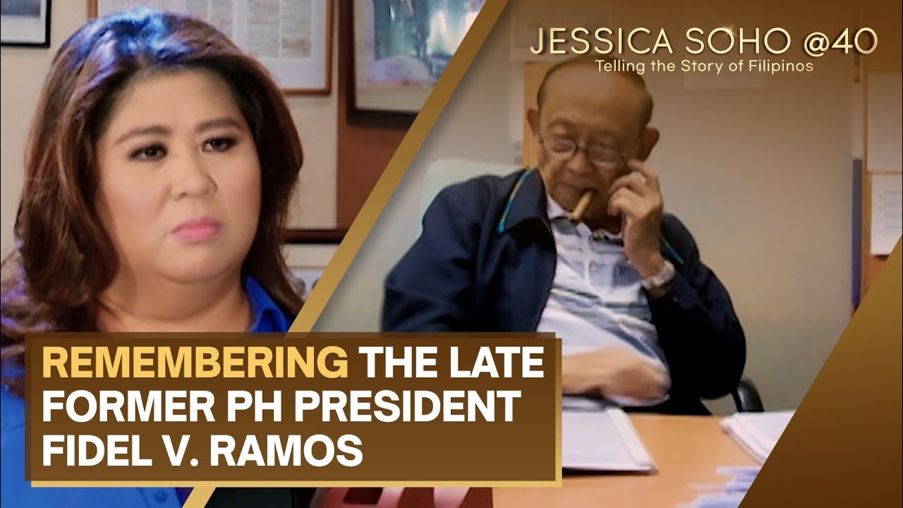 Remembering the Late Former PH President Fidel V. Ramos | Jessica Soho @40
