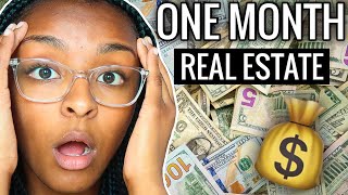 How Much I Made First Month As A Real Estate Agent
