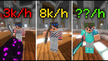 The FASTEST ways to get XP in the Hypixel Pit