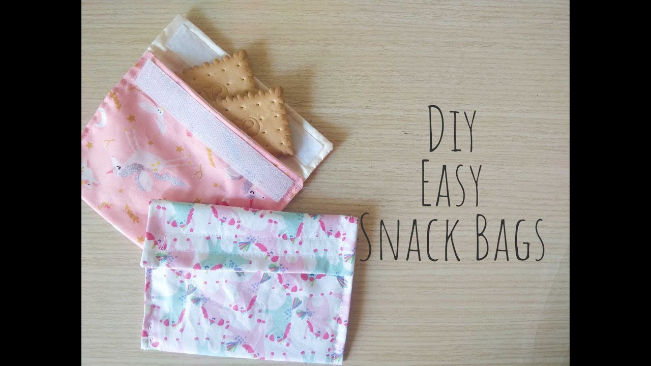 DIY Reusable Snack Bags — Eatwell101