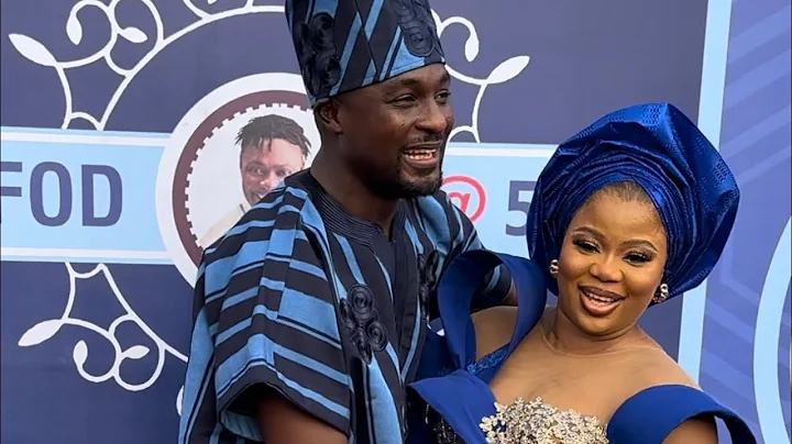 ADENIYI JOHNSON X SEYI EDUN SERVING US COUPLE GOALS AT KUNLE AFOD BIRTHDAY PARTY