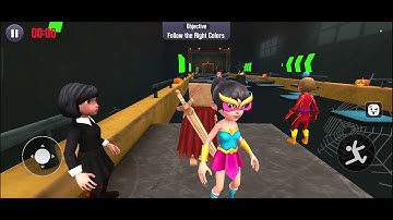 Clash of Scary Squad - Walkthrough Gameplay Part 12 - Kang (iOS, Android) #ScaryTeacher#AndroidGam