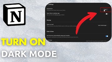 How To Turn Off Dark Mode On Notion (Quick Tutorial!)