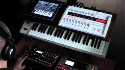 Elektron Monomachine & Analog Four demo by Vanderson