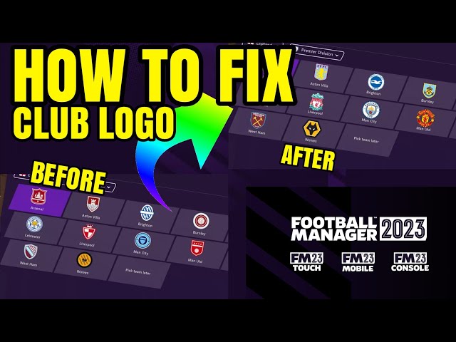 FM23 Mobile Real Name Fix and Logos! How to guide for Football Manager Mobile 2023 class=