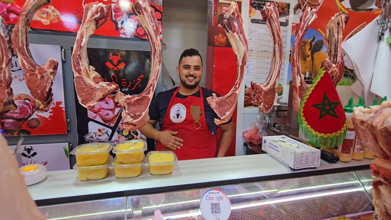 من محل يوسف لبيع اللحوم شوفو أثمنة اللحوم البيضاء والحمراء شوفو شنو قال على الرواج التجاري 