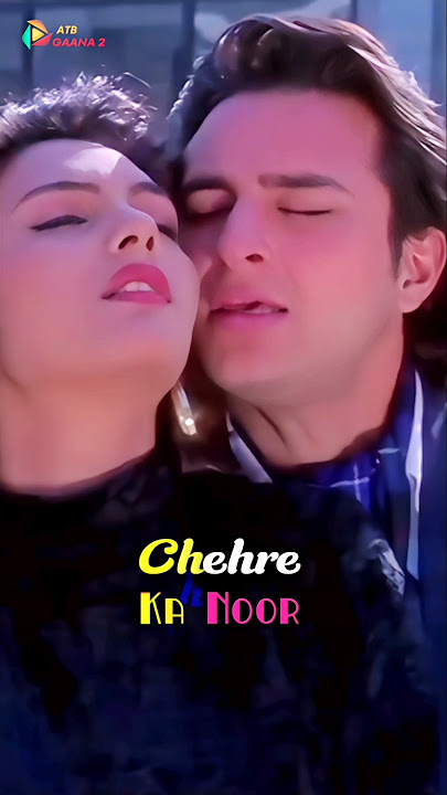 Chand Se Parda Kijiye 🌝 | Saif Ali Khan, Shilpa Shetty, Somy Ali 🔥 Aao Pyaar Karen ( 1994) #shorts