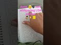 asmr🤫📒 soft whispering reading aloud my LOA journal quickly 🧙♀️⚡🗣inaudible voice #fastasmr #tingles