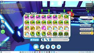 I hatched a RAINBOW MYTHICAL M-2 PROTOTYPE in PET SIM X!!!