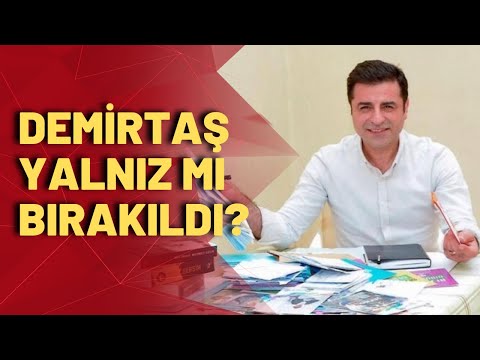 HEDEP Eş Başkanı Tülay Hatimoğulları 'Demirtaş yalnız bırakıldı' söylemlerine cevap verdi!