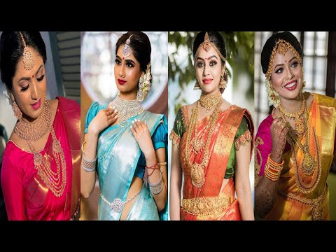 south-indian-bridal-jewellery,-beautiful-gold-jewellery-design-for-wedding,-unique-jewellery-design