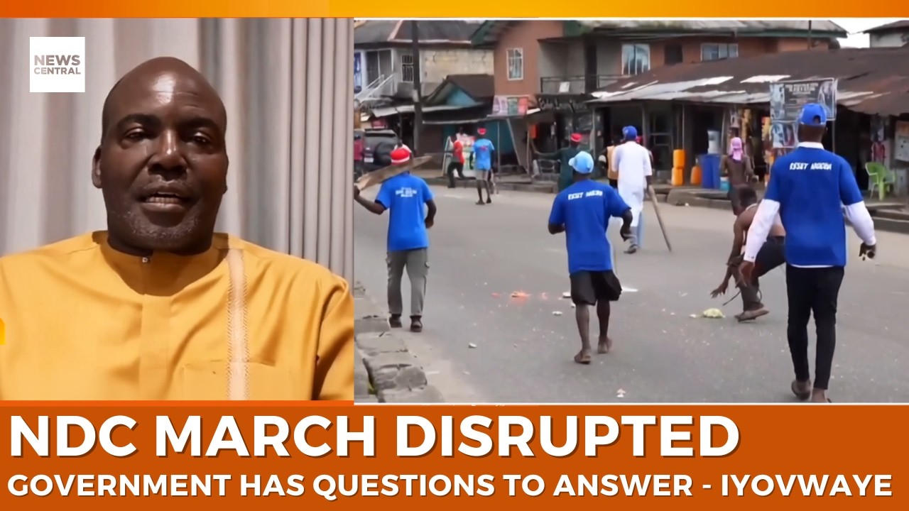 The government has questions to answer - Iyovwaye | NDC Support March Disrupted in Delta State