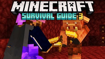 Introduction to Piglin Bartering ▫ Minecraft Survival Guide S3 ▫ Tutorial Let