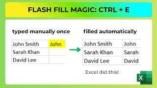 Excel Flash Fill Tricks Every Beginner Should Know