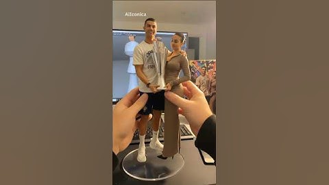 Cristiano Ronaldo & Georgina Rodríguez Figur #shorts