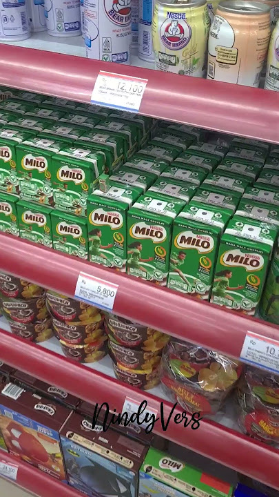 Belanja Susu Mini di Minimarket #miniature #mini #belanja #nindyvers #diy #shorts  #serbamini