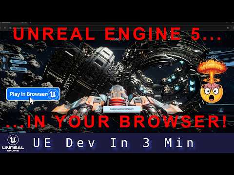 Unreal Engine In Your Browser! No download! | UE Minutes