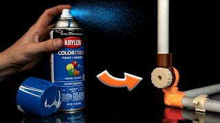 The Easiest Way to Spray Paint your Crafts on a Budget