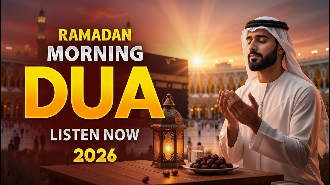 Ramadan Morning Dua 2026 | Soothing & Powerful Islamic Dua | Start Your Day With Barakah