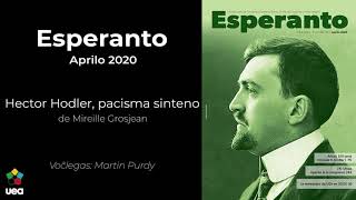 Voĉlegita Esperanto nr-o 4 2020 p. 78 – Hector Hodler, pacisma sinteno