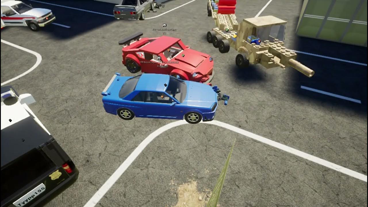 Crashing LEGO cars!(Brick Rigs EP1) YouTube