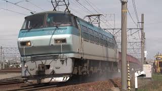 東海道本線‐清州・稲沢　2010年4月なつかし映像　EF64‐0番/1000番，EF65，EF66‐0番/100番，DE10，EF200，EF210