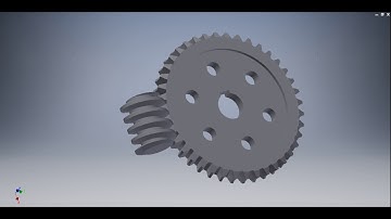 Mô phỏng bộ truyền trục vít   bánh vít