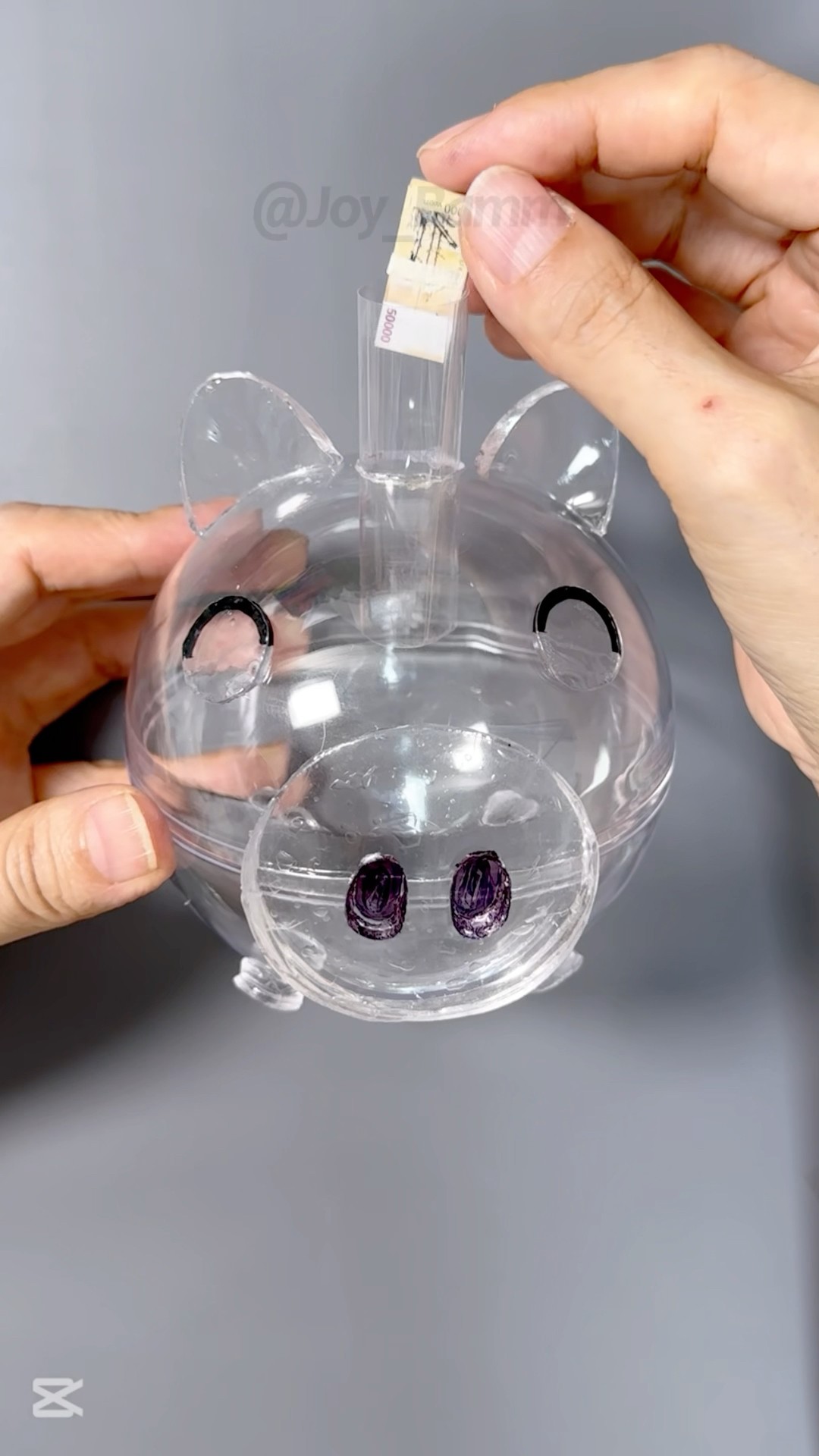 ?SQUID Game PIGGY Bank DIY with Nano Tape!