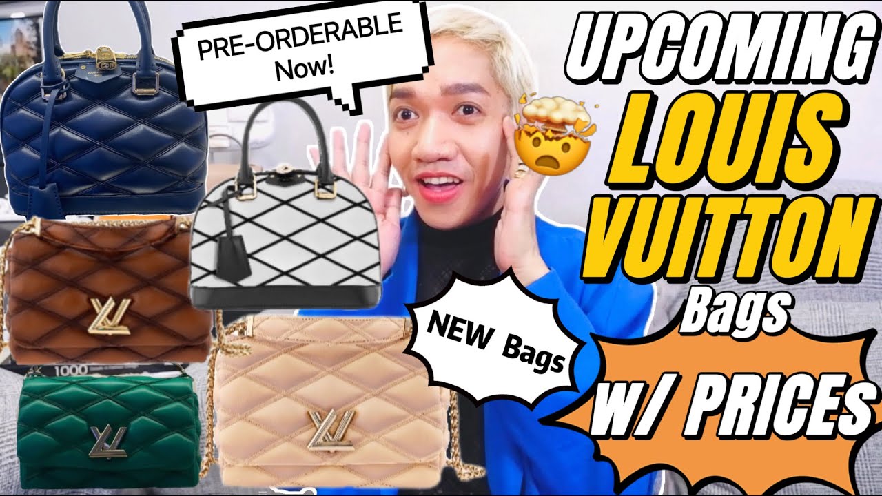 UPCOMING LOUIS VUITTON BAGS FW2023 (w/PRICEs) for PRE-ORDER NOW! LV GO 14 + ALMA  BB & GM (1ST LOOK ) 