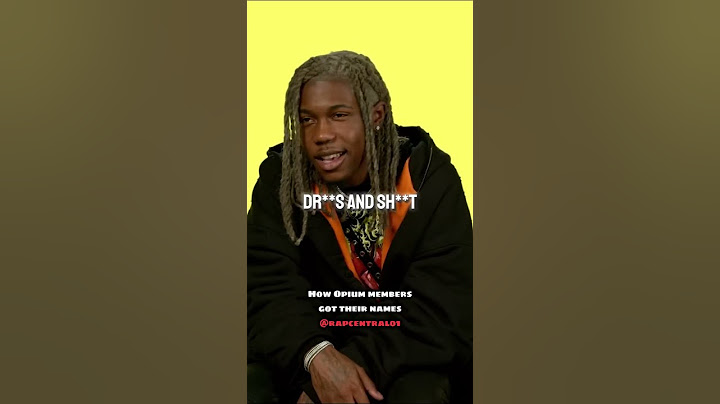 How opium members got their names #playboicarti #kencarson #destroylonely #interview
